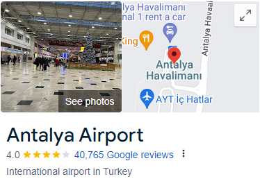 Antalya Airport Assistance