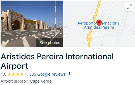 Aristides Pereira International Airport Assistance 
