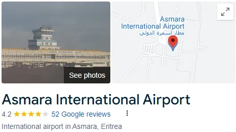 Asmara International Airport Assistance 