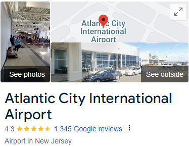 Atlantic City International Airport Assistance