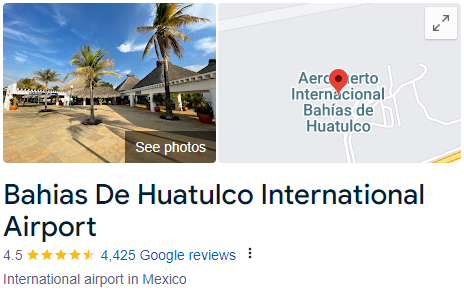 Bahias De Huatulco International Airport Assistance 
