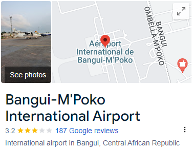 Bangui-M'Poko International Airport Assistance 