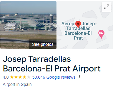 Josep Tarradellas Barcelona-El Prat Airport Assistance