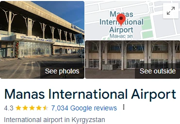 Manas International Airport Assistance