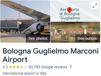 Bologna Guglielmo Marconi Airport Assistance