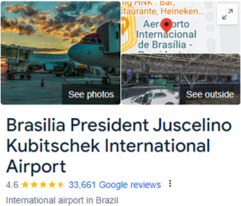 Brasilia President Juscelino Kubitschek International Airport Assistance 