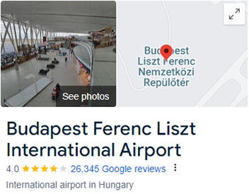 Budapest Ferenc Liszt International Airport Assistance