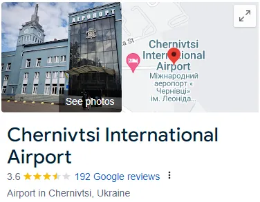 Chernivtsi International Airport Assistance