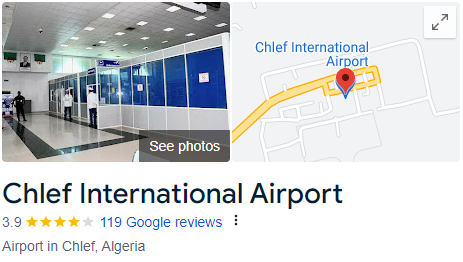 Chlef International Airport Assistance  
