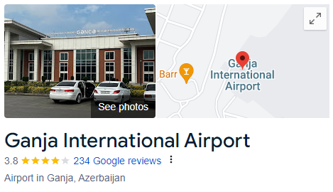 Ganja International Airport Assistance