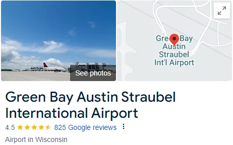 Green Bay Austin Straubel International Airport Assistance