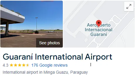 Guarani International Airport Assistance