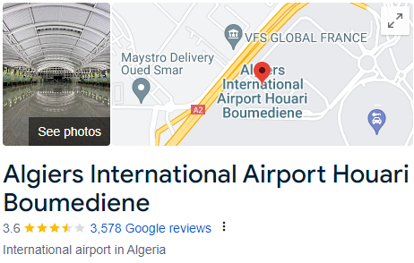 Algiers International Airport Houari Boumediene - Houari Boumediene Airport Assistance 