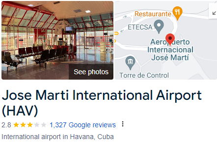 Jose Marti International Airport Assistance  