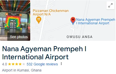 Nana Agyeman Prempeh I International Airport - Kumasi International Airport Assistance 