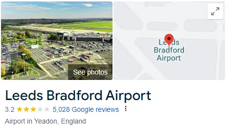 Leeds Bradford Airport Assistance 