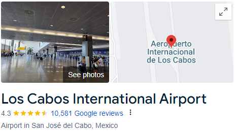  Los Cabos International Airport Assistance 