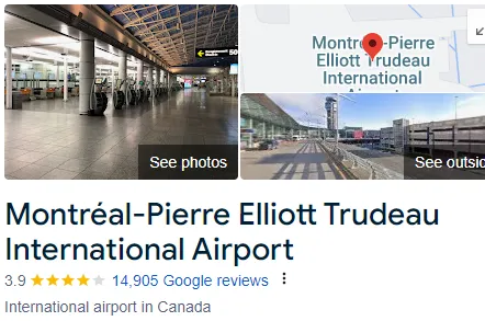 Montréal-Pierre Elliott Trudeau International Airport Assistance  