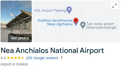 Nea Anchialos National Airport Assistance 