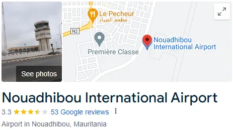 Nouadhibou International Airport Assistance 