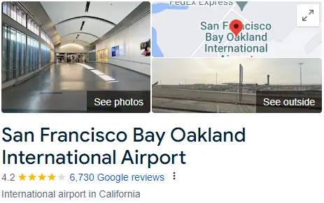 San Francisco Bay Oakland International Airport Assistance 