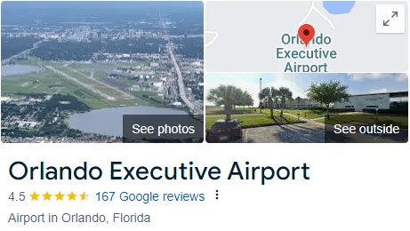 Orlando Executive Airport Assistance 