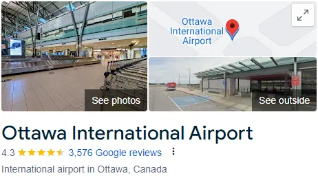 Ottawa International Airport Assistance 