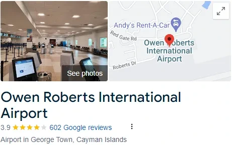 Owen Roberts International Airport Assistance