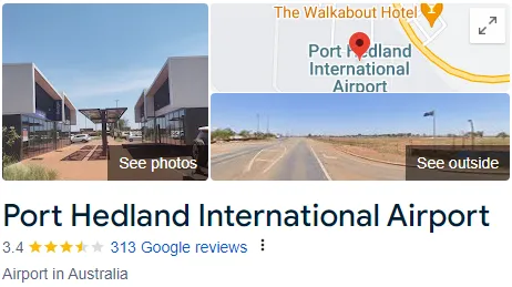 Port Hedland International Airport Assistance  