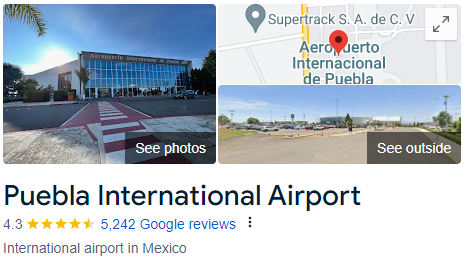 Puebla International Airport Assistance 