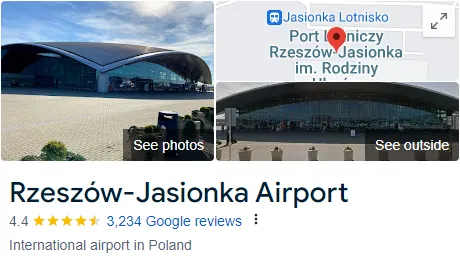 Rzeszów-Jasionka Airport Assistance 