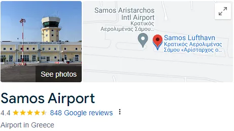 Samos International Airport Assistance 