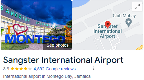 Sangster International Airport Assistance