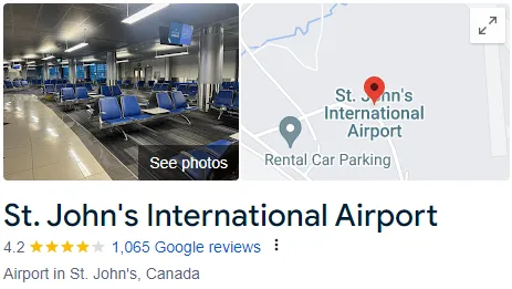 St Johns International Airport Assistance 