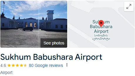 Sukhumi Babushara Airport Assistance