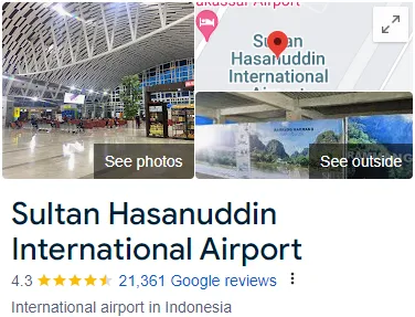 Sultan Hasanuddin International Airport Assistance