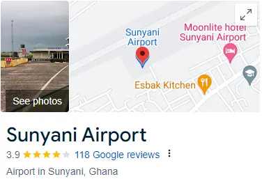 Sunyani Airport Assistance