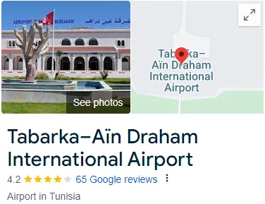 Tabarka–Aïn Draham International Airport Assistance 