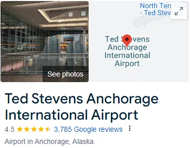 Ted Stevens Anchorage International Airport Assistance