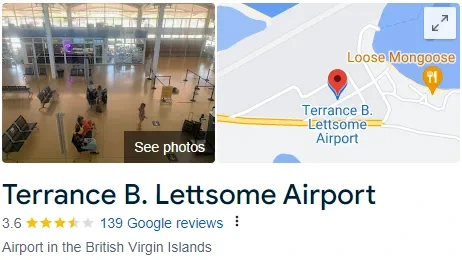 Terrance B. Lettsome Airport Assistance 