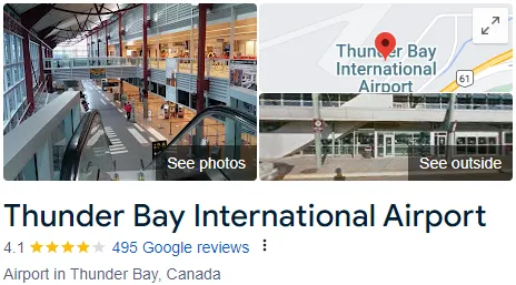 Thunder Bay International Airport Assistance 