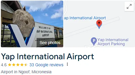 Yap International Airport Assistance 