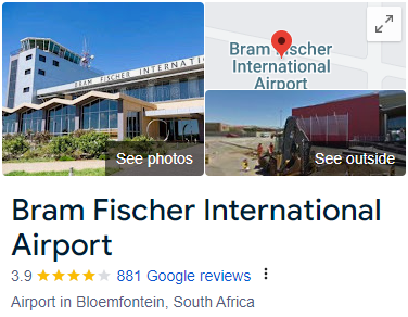 Bram Fischer International Airport Assistance