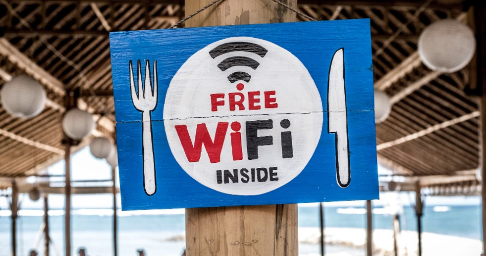 Stay connected with free Wi-Fi.