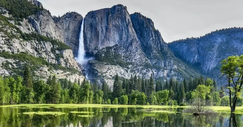 The national park Yosemite