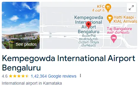 BANGLORE Airport Assistance Services