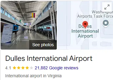 DULLES Airport Assistance Services