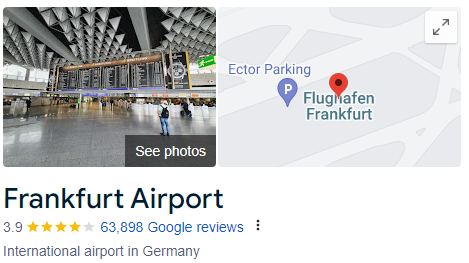 FRANKFURT Airport Assistance Services