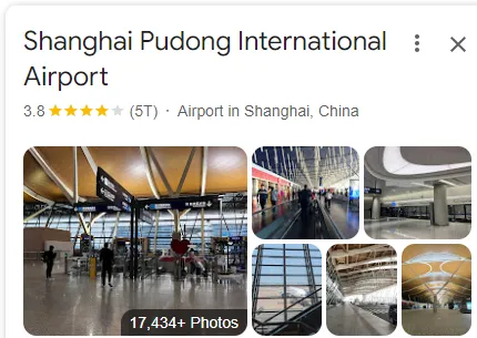 SHANGHAI PUDONG Airport Assistance Services