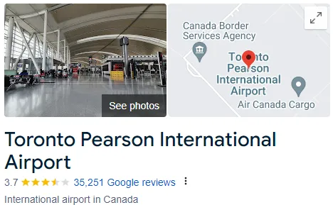 TOROMTO Airport Assistance Services